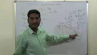 Single output differential amplifier (CMOS Op-amp)