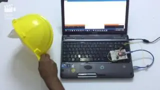 Helmet sends signals if the engineer falls down مشروع خوذة تنبه في حال سقط المهندس