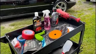 Meguiars Ultimate Compound // Amazing Saab Transformation (Part 2)