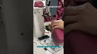 chinese style shoulder bag order producing. #factory #bagfactory #kaishibagfactory #bags #business