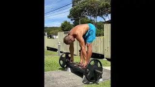 Day 318 FitPro Hawaii Workout - Jefferson Curls + Rows - March 31, 2021, 10:25 am
