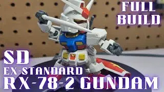 Building My First SD Gundam &mdash; Tiny Kit, Big Fun! (RX-78-2 SD Build)