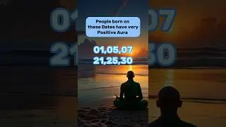 People born on these dates have very Positive Aura #numerologist #numerologynumbers #numerologer