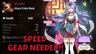 [Epic Seven] Can I Hit Over 300 Speed? | Gearing & Crafting | Ep1