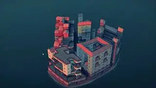 Relaxing Townscaper House Build | Cozy & Satisfying Gameplay