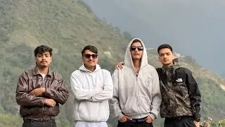 GHANDRUK VILLAGE WITH BROTHER !! @YABITheGOAT @karanbhatta