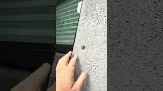 Take a look at these garbage security screens that an iron company installed on this house.
