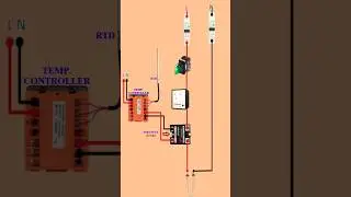 solid state relay || heater panel | temperature controller wiring diagram #ssr #ytshort #shortvideos