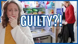 CAN WE DECLUTTER FOOD? EXTREME FRIDGE CLEAN OUT AND DECLUTTER! VLOGMAS EP. 16