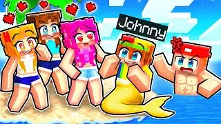 Playing as a BABY MERMAID to Rizz Girls in Minecraft!