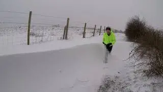 Snowy Trail Run (TLRG) - Kirklees Trail, Tottington into Summerseat