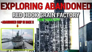 Abandoned Red Hook Grain Factory NYC
