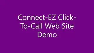 Connect-EZ Website Click To Call Demo