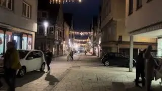 Beautiful Marbach am Neckar in Christmas