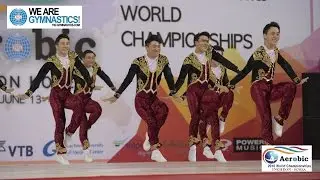 Korea  (KOR) - 2016 Aerobic Worlds, Incheon (KOR) - Qualifications Dance