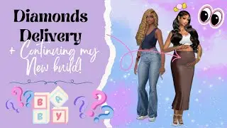 Let's Play & Build : Diamonds Delivery + New build| The Sims 4&trade; #Thesims