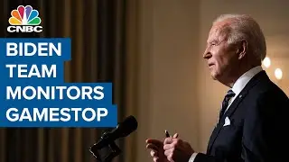 President Joe Biden's economic team is monitoring GameStop activity: Press Secretary Jen Psaki