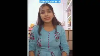 CHARTER ACT OF 1813 || INDIAN HISTORY