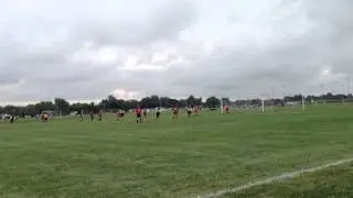 Free kick hits cross bar. U13F Legacy FC