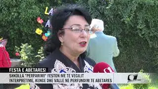 FESTA E ABETARES! SHKOLLA ''PERPARIMI'' FESTON ME TE VEGJLIT