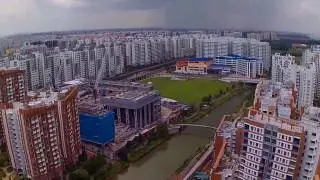Waterway View Aerial - High Flypass & close-up view (05 Mar17)