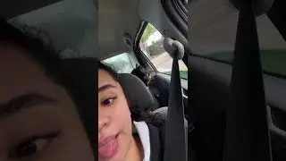 Dog Jumps Out of Car Moving Slowly