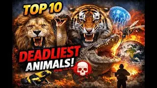 Top 10 Deadliest Animals on Earth | Ranked Reality