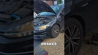 People forget how important this is for your car 👀 Full service on a VW Golf #vwgolf #mobilemechanic