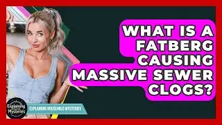 What Is A Fatberg Causing Massive Sewer Clogs? - Explaining Household Mysteries