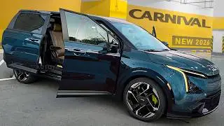 New 2026 Kia Carnival - FIRST LOOK at Plug-In Hybrid MPV with 2nd Facelift