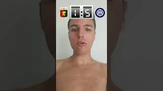 COME FINIR&Agrave; GENOA-INTER? #inter #genoainter #genoa #seriea #football #calcio #short #shorts