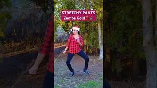 💃🏽🎄STRETCHY PANTS #ZumbaGoldClass #ZumbaAtHome #Over40Fitness #ZumbaOnline #StepIntoHappy