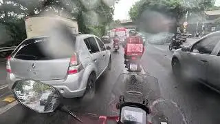 THIAGO DEGAN HONDA ADV 160 RED - MARGINAL TIETE COM CHUVA, ATENÇÃO REDOBRADA