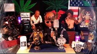 THE GOTHIC WARLOCK LORD MOGY'S VIBE & BLAZE HOME OFFICE MEDICATED THERAPY SESH WITH BAPHOMET