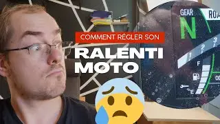 Comment r&eacute;gler facilement son ralenti moto