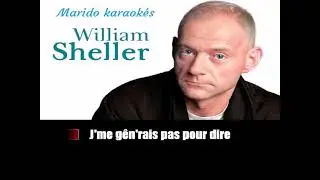Karaoké William Sheller - J'me gênerais pas pour dire que j't'aime encore 1976