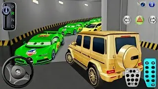 New Mercedes car Stuck in Parking Garage - 3D Driving Class 2026 - 3D Driving Class - Car Game