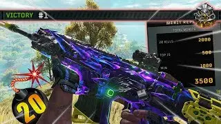BLACKOUT | 20 BOMB SOLO WIN! (someone accused me of cheating)