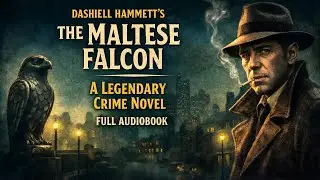 🎧 The Maltese Falcon – Full Audiobook | Dashiell Hammett | Classic Crime