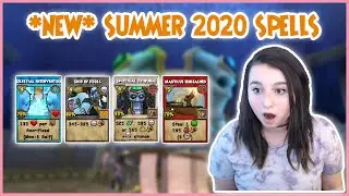 *NEW* WIZARD101 SPELLS! Summer 2020 Test Realm