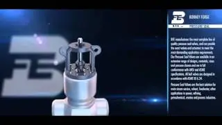 Pressure seal gate valve assembly