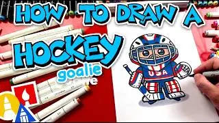 How To Draw An Ice Hockey Goalie