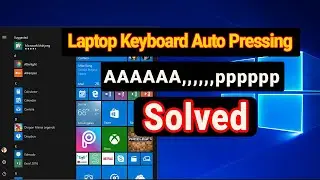 Keyboard Auto Pressing Problem Solution | Laptop Keyboard key auto hold Solution | page down/ up