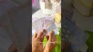 Unboxing fairy mail 🧚🎀✨ @nehaherath #unboxing #stationary #aesthetic