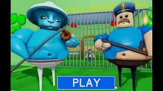 SMURF CAT BARRY'S PRISON RUN! | ROBLOX OBBY #roblox #obby