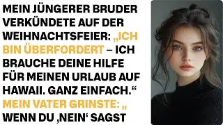 Mein Bruder sagte an Weihnachten: ‚Ich bin überfordert – du musst die Hawaii-Reise zahlen