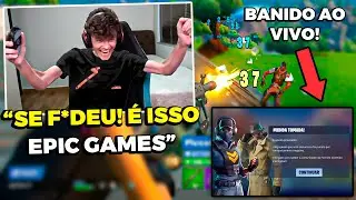 SUETAM DENUNCIA e HACKER &eacute; BANIDO ao VIVO no FORTNITE!