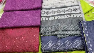 H-Z 🔥 CUT WORK #binsaeed #chikankari #clothing #gulljee #lawncloth #houseofcutpiece #brandedcutpiece