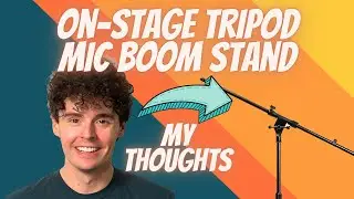 On-Stage MS7701B Tripod Microphone Boom Stand (Review)