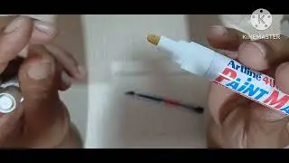 KOK UJUNGNYA GOLD YA???, UNBOXING PAINT MARKER Artline 400 XF, bagus juga@Boongkar